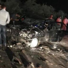 بالصور: مقتل نجل رئيس البلدية وجرح 6 بحادث سير في الضنية
