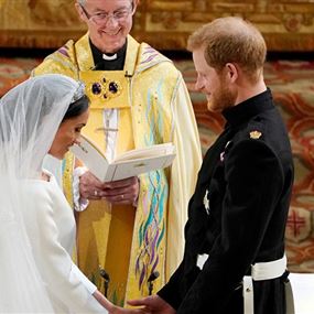 بالصور والفيديو: زفاف الأمير هاري وميغان ماركل