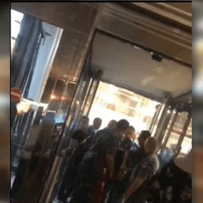 بالفيديو: اشكالات واعتقالات في مطار بيروت