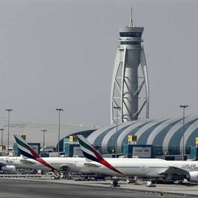 استهداف مطار دبي بطائرة مسيّرة