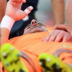 شاهد رونالدو يكسر أنف حارس المرمى ويدخله في غيبوبة!