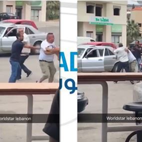 بالفيديو: سائق النائب يطلق النار باتجاه أحد المعتدين عليه