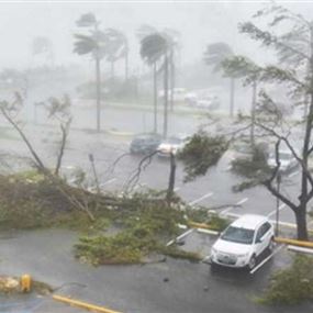 الإعصار ماريا يضرب جمهورية الدومنيكان