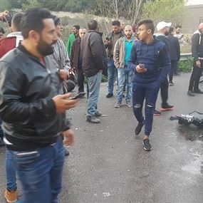 بالفيديو.. حادث مأساوي على طريق شحيم - داريا