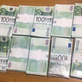 بالصورة: 100 ألف يورو مزيفة في مطار بيروت