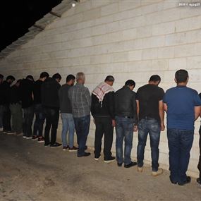 الجيش: توقيف 14 شخصا في البقاع ومصادرة أسلحة