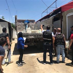 بالصور: إقفال معمل ألبان وأجبان فاسدة