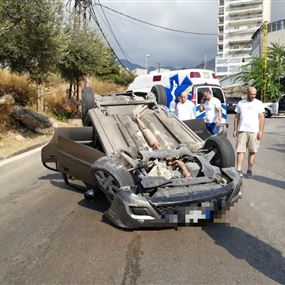 جريحان جراء حادث في ساحل علما