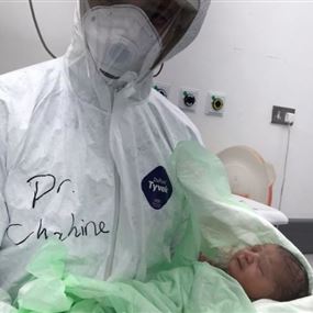 ولادة قيصرية ناجحة لمصابة بكورونا في مستشفى الحريري!
