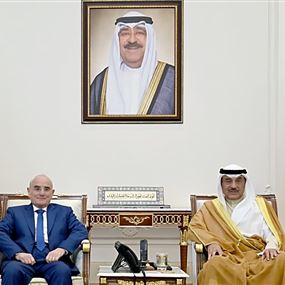 منسى التقى ولي عهد الكويت: نعتز بالعلاقات التاريخية ولن ننسى دعمها للبنان