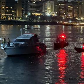 حريق بحري قبالة بيروت… ماذا جرى في الرملة البيضاء؟