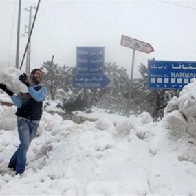 أمطار وثلوج ورياح.. تفاصيل المنخفض الجوي القادم على لبنان