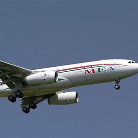 أدرعي ينبه الرحلة MEA419  قبل هبوطها في مطار بيروت