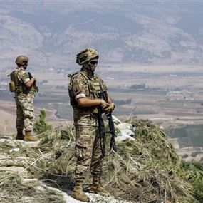 الجيش اللبناني يوقف 6 مواطنين وفلسطيني