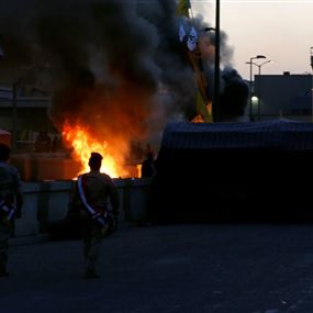 سقوط صواريخ في محيط السفارة الأميركية وسط بغداد