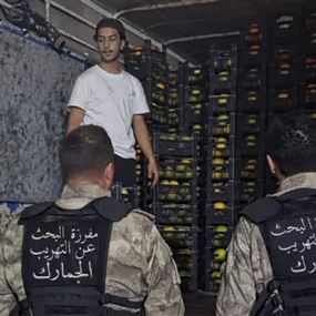 بالصور: ضبط منتجات زراعية مهرّبة في سوق قب إلياس