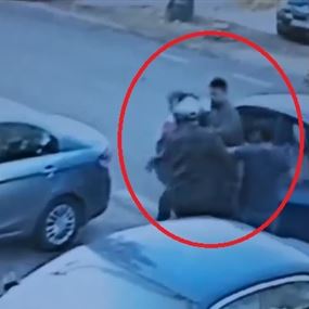 بالفيديو: إحباط عملية سطو مسلح على أحد المصارف في الدامور
