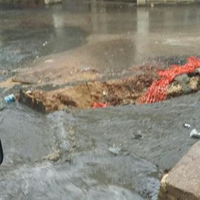  امطار كثيفة في عكار وتضرر عدد من المنازل بسبب السيول 
