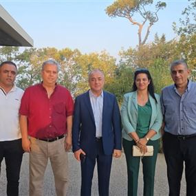لبحث ملفات إنمائية... وفد بلدية بسكنتا في ضيافة بو صعب