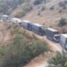 حقيقة فيديو تهريب صهاريج وشاحنات من لبنان الى سوريا
