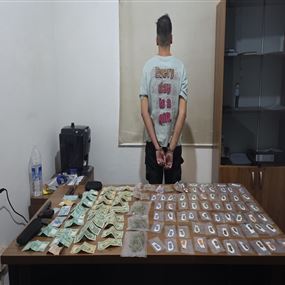 أوقفته شعبة المعلومات بالجرم المشهود في خلدة