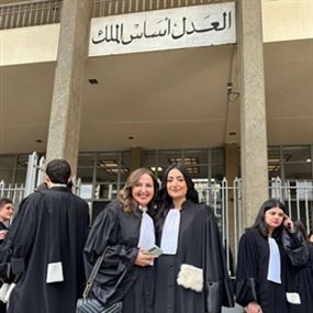 "فخري بها لا يُوصَف…" ميرا الأسمر تؤدي قسم المحاماة على خطى والدتها