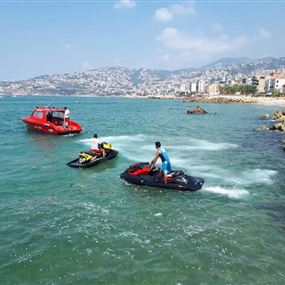 بالصور: هذا ما حصل معهما على متن Jet Ski في جونية