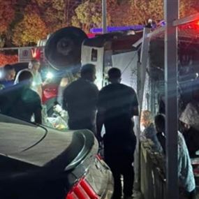 حادث مروّع على طريق بلّونة يقطع الطّريق