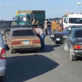 إصابة 3 أشخاص بحادث سير على طريق عام الهرمل