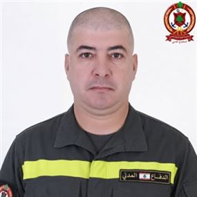 الدفاع المدني ينعى عنصره الشهيد كامل يوسف زين