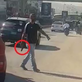 بالفيديو: في الضاحية أطلق النار على الدورية لمنعهم من قمع مخالفته